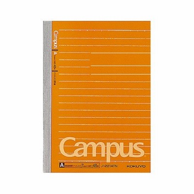 コクヨ　キャンパスノート(ドット入り罫線)　サイズ/5号(A6) 普通横罫