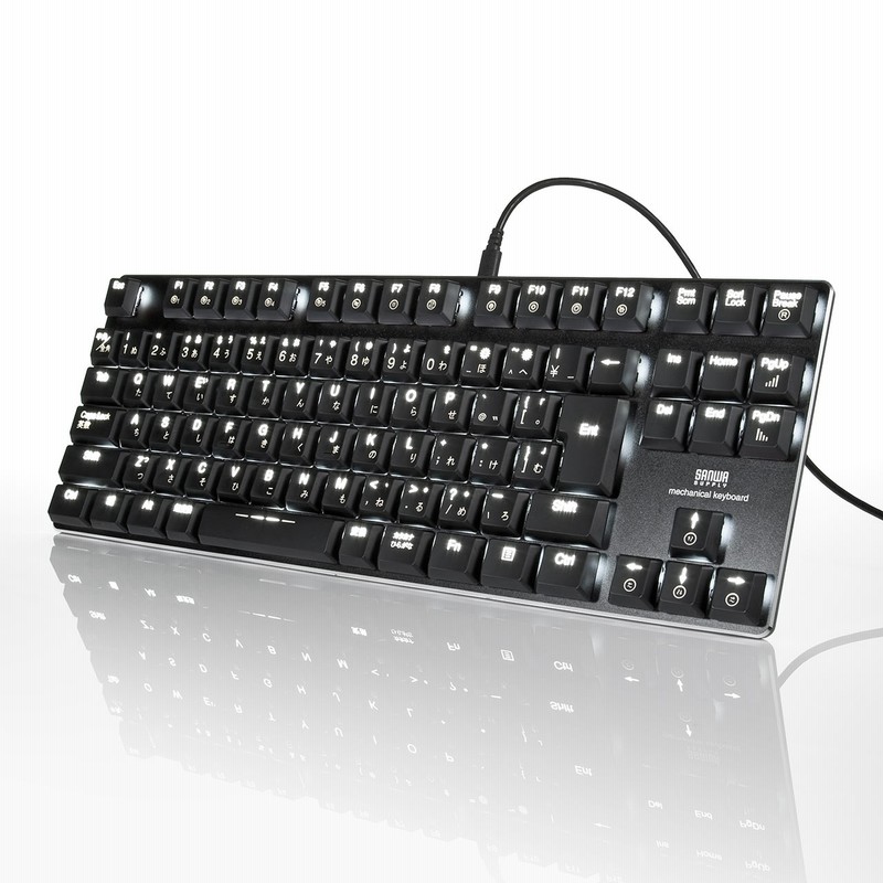 ロープロファイルキーボード 赤軸 メカニカル Nキーロールオーバー テンキーレス バックライト搭載 通販 Lineポイント最大1 0 Get Lineショッピング