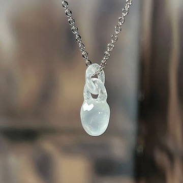 【願‧事事如意】冰種秤心如意吊墜 | 天然緬甸A貨翡翠 | 送禮