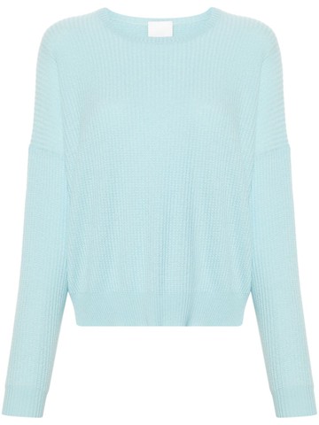 Allude - drop-shoulder cashmere jumper - women - Cashmere - M - Blue