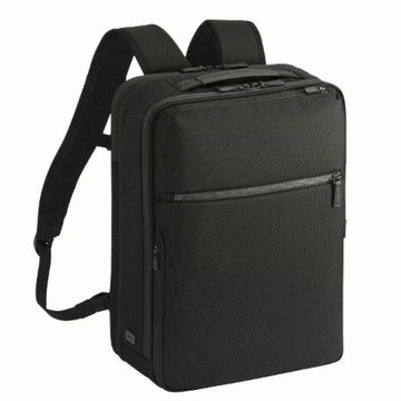 ACE BAGS & LUGGAGE 中型GADGETABLE CB2 經典商務包厚尼龍後背包(黑色20024)