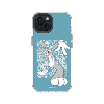 iPhone 15 Clear 透明 - 樂一通 Looney Tunes - 亂花系列-兔巴哥