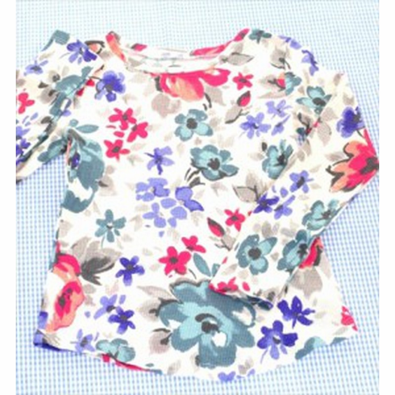 オールドネイビー Old Navy 長袖tシャツ 100cm 白系 トップス キッズ 女の子 子供服 中古 通販 Lineポイント最大1 0 Get Lineショッピング