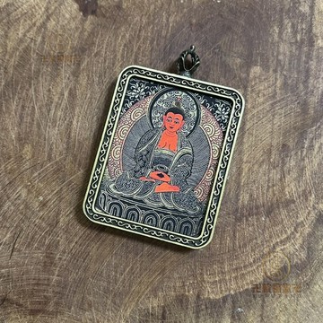 🙏🏻已開光過爐🙏🏻避邪項鍊 佛牌鍊 護身牌 唐卡吊墜佛牌十二生肖八大守護神本命佛項鏈藏族唐卡普賢紮基拉姆