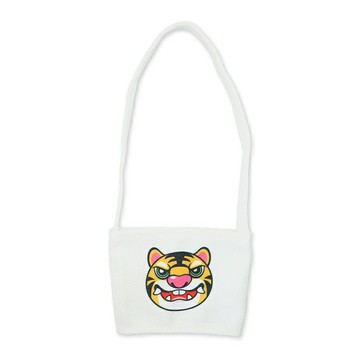 兇猛虎爺大頭手提杯套 適用 飲料手提杯套 手搖杯套 虎爺飲料杯套