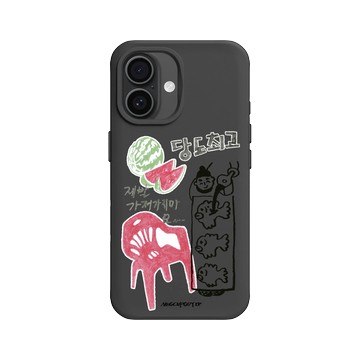 iPhone 16 SolidX 黑 - MUG CUP GUY - 路邊小吃