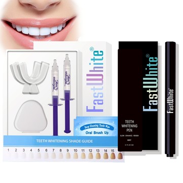 FastWhite齒速白 牙托牙齒美白組 3mlx2+隨身牙齒亮白筆 2ml 美白牙齒