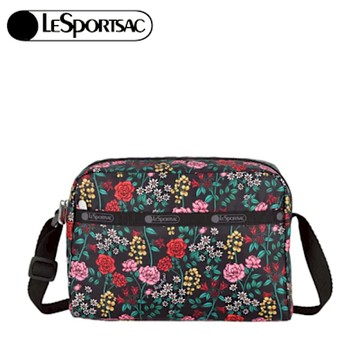 LeSportsac Daniella Crossbody 拉鍊斜背包 側背包 -馥郁花語