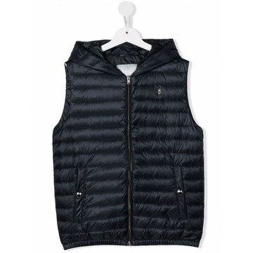 Herno - Navy Blue Padded Gilet