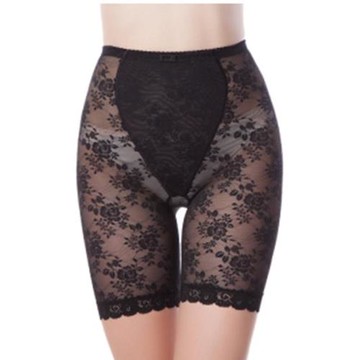 夏透明防走光高腰無痕網紗安全褲