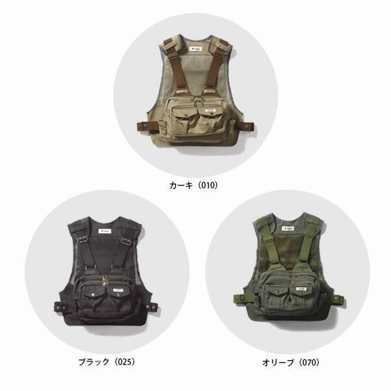 FoxFire バーチカルタックルベスト (Men's) オリーブ