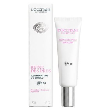 L OCCITANE 歐舒丹 白皇后光蘊透白防護乳SPF50-30ml-百貨公司貨