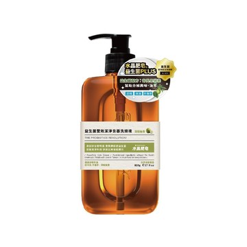 南僑水晶 益生菌雙效潔淨食器洗滌液 清新柚香  800g  1瓶