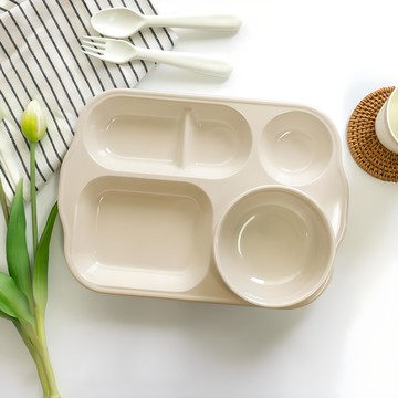 Roya 805 兒童餐盤組  淺米色  1組  嬰兒餐盤+嬰兒餐碗