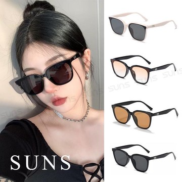 【SUNS】韓版ins方框潮流墨鏡 明星款墨鏡 時尚太陽眼鏡 抗UV(23542)