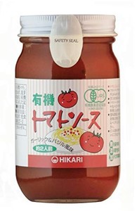 光食品 有機トマトソース ガーリックバジル風味 225G