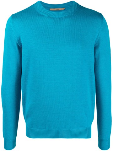 Nuur - knitted merino-wool jumper - men - Merino - 56 - Blue