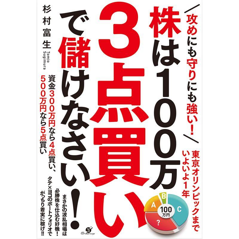 株は100万 3点買いで儲けなさい