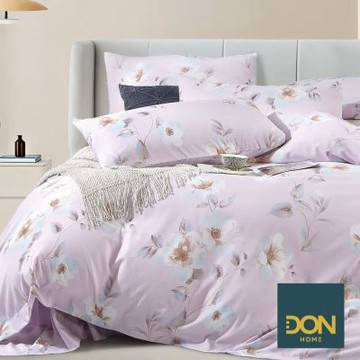 DON 吸濕排汗天絲床包枕套組-加大-千花慕影