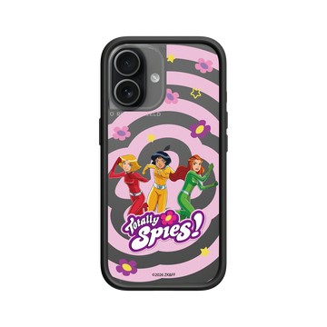iPhone 17 Mod NX -邊框背蓋組合 (相機按鈕) 黑 - Totally Spies - 該出任務了！嬌娃們！