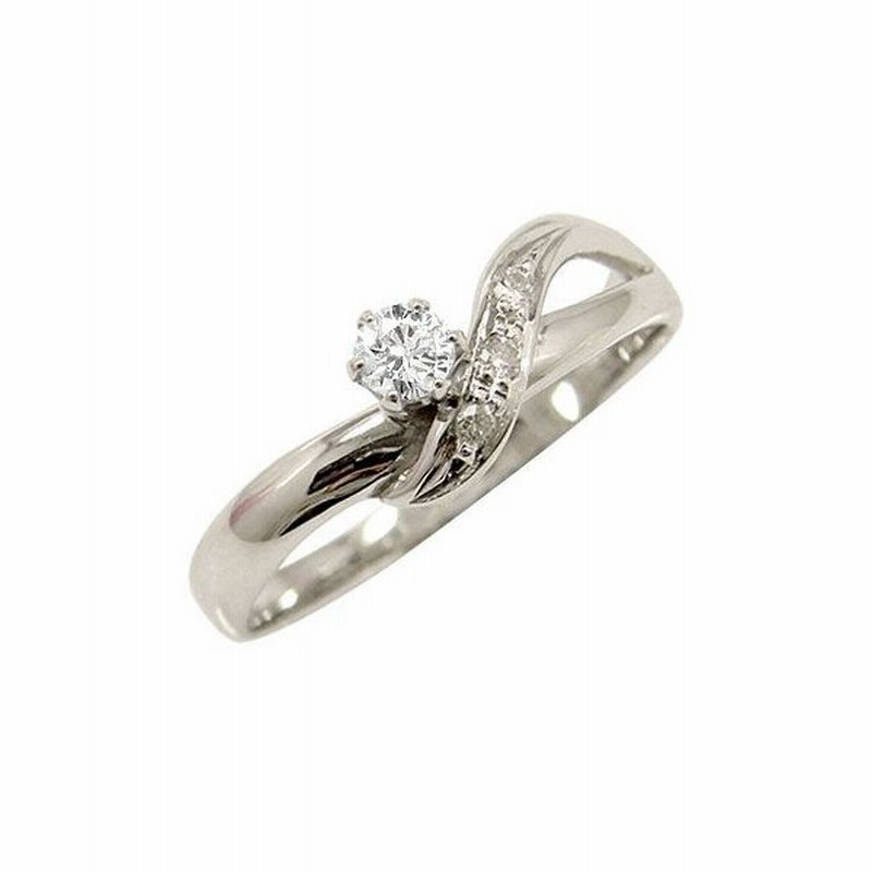 婚約指輪 安い エンゲージリング プラチナ ダイヤモンド 鑑定書付き リング リング 指輪 ピンキーリング 一粒 0 13cｔ Si ダイヤ ストレート 宝石 女性 通販 Lineポイント最大0 5 Get Lineショッピング