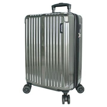 CAPTAIN 曼哈頓耐撞防爆行李箱  24吋  槍色