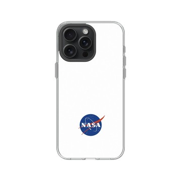 iPhone 15 Pro Max Clear 透明 - NASA - Meatball (White)