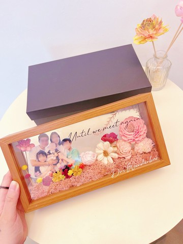 【香港花藝店】客製相片花架(L)