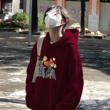 可爱慵懶風  銀狐絨帽T 大尺碼 多色重磅帽T 刷毛帽T 連帽衛衣女 韓系 高磅數 小個子 上衣 刷毛女生上衣