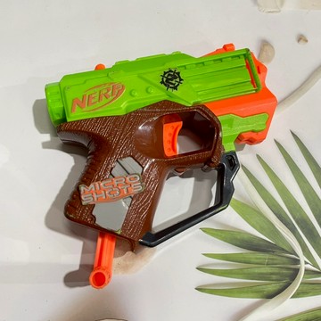 [沐沐屋] Nerf Zombie Strike 綠色微型單發泡棉飛鏢槍