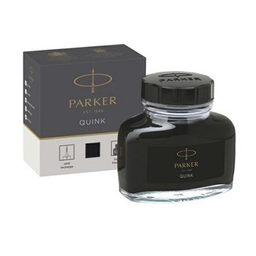 派克 PARKER 瓶裝墨水 57ml  /瓶 P1950375黑 P1950378黑藍 P1950376藍｜領券最高折$220