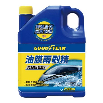 【汽車百貨】固特異油膜雨刷精2.5L