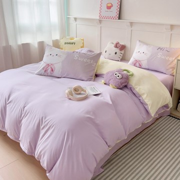 A類床包組 床上用品四件套 被套 床單 宿舍 超柔水洗棉 三件套