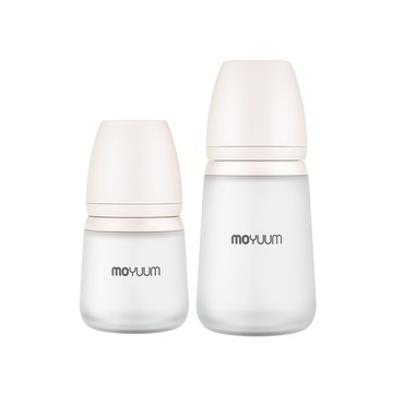 MOYUUM 韓國 寬口矽膠果凍奶瓶-多款可選