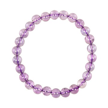 【正佳珠寶】紫水晶 頂級超透體巴西紫水晶 6.8-7.3mm 巴西紫水晶