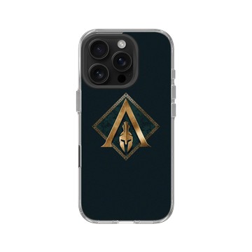 iPhone 16 Pro Clear Case（相機按鈕） 透明 - Assassin's Creed - Odyssey Logo