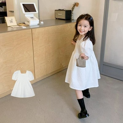 子供服 ワンピース キッズ 女の子 夏 半袖ワンピース フレア 韓国子ども服 子供ドレス 結婚式 ベビー服 お姫様 おしゃれ 可愛い カジュアル 新品 通販 Lineポイント最大get Lineショッピング