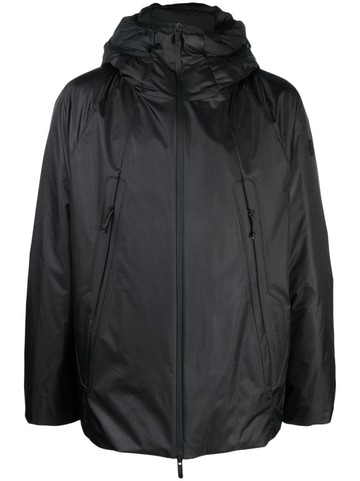 Moncler - Aberdeen hooded jacket - men - Polyamide/Polyester/Feather Down - 4 - Black