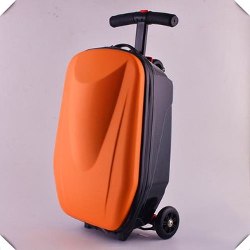 新款鋁合金拉桿箱20寸PC旅行箱學生青少年出行旅游滑板車行李箱