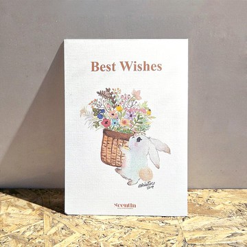 【精油香氛明信片】知心兔兔