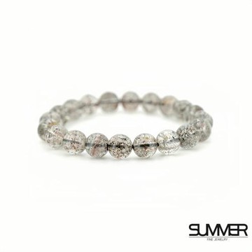 【SUMMER寶石】避邪擋煞淨化負能量黑草莓晶手珠 (9mm)