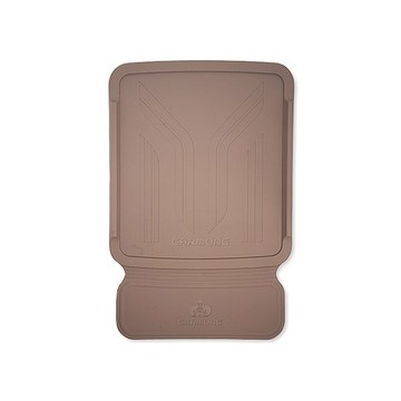 CARMONG 汽車座椅矽膠防滑墊  棕色  1個