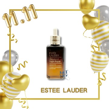 雅詩蘭黛小棕瓶100ml(加大版 特潤超導全方位修護露 彈嫩發光 精華液 抗老 雙11限定 Estee Lauder)