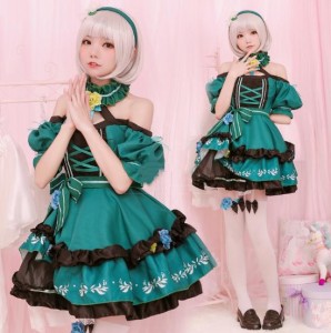 ロリータワンピース Lolita 二次元衣装 コスプレ衣装 美少女ドレス ティアードドレス リボン 舞台演出服 ダンス衣装 文化祭学園 通販 Lineポイント最大1 0 Get Lineショッピング