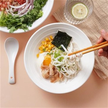 日式拉面碗d面碗家用大號陶瓷斗笠碗面條泡面吃面裝面大碗湯碗餐