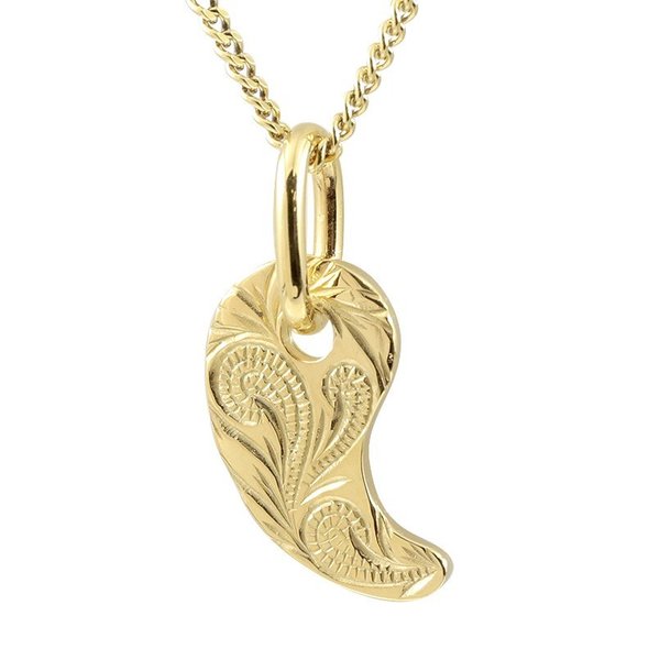 クライマックスセール ハワイアンジュエリー メンズ ネックレス トップ ハワイアンペンダント クロス イエローゴールドk18 チェーン 人気 18金 男性 男性用 18 新しいコレクション Upik Ac Ug