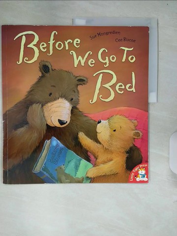 【書寶二手書T6／少年童書_R6I】Before We Go To Bed_Sue Mongredien