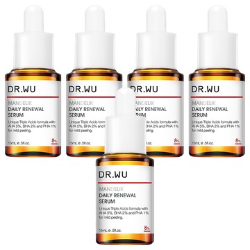 DR.WU 達爾膚 杏仁酸溫和煥膚精華 8%  15ml  5瓶