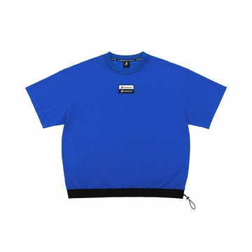 KANGOL 短袖 短T 中性 藍 黑白LOGO 圓領 袋鼠 棉 男 6225100894