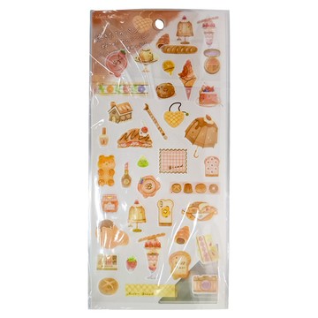 KAMIO JAPAN 剪貼簿裝飾品 10張  新鮮出爐麵包  1組